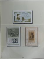 DDR ab Anfängen gestempelt besammelt in 6 Lindner-Alben #MA210