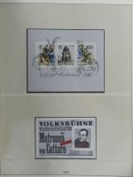 DDR ab Anfängen gestempelt besammelt in 6 Lindner-Alben #MA210