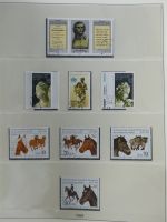 DDR ab Anfängen gestempelt besammelt in 6 Lindner-Alben #MA210