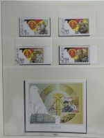 DDR ab Anfängen gestempelt besammelt in 6 Lindner-Alben #MA210