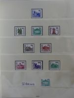 DDR ab Anfängen gestempelt besammelt in 6 Lindner-Alben #MA210