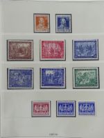 Alliierte Besetzung SBZ und Bi-Zone teilbesammelt im Lindner Vordruck #MA211