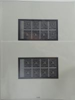 Alliierte Besetzung SBZ und Bi-Zone teilbesammelt im Lindner Vordruck #MA211