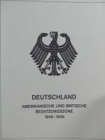 Alliierte Besetzung SBZ und Bi-Zone teilbesammelt im Lindner Vordruck #MA211