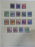 Alliierte Besetzung SBZ und Bi-Zone teilbesammelt im Lindner Vordruck #MA211