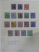 Alliierte Besetzung SBZ und Bi-Zone teilbesammelt im Lindner Vordruck #MA211