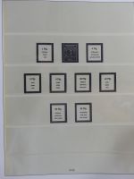 Alliierte Besetzung SBZ und Bi-Zone teilbesammelt im Lindner Vordruck #MA211