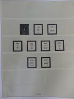 Alliierte Besetzung SBZ und Bi-Zone teilbesammelt im Lindner Vordruck #MA211