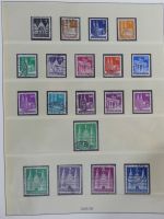 Alliierte Besetzung SBZ und Bi-Zone teilbesammelt im Lindner Vordruck #MA211