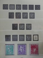 Alliierte Besetzung SBZ und Bi-Zone teilbesammelt im Lindner Vordruck #MA211