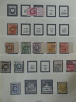 Alliierte Besetzung SBZ und Bi-Zone teilbesammelt im Lindner Vordruck #MA211