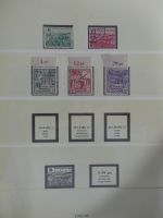 Alliierte Besetzung SBZ und Bi-Zone teilbesammelt im Lindner Vordruck #MA211