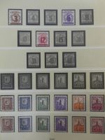 Alliierte Besetzung SBZ und Bi-Zone teilbesammelt im Lindner Vordruck #MA211