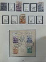 Alliierte Besetzung SBZ und Bi-Zone teilbesammelt im Lindner Vordruck #MA211