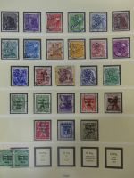 Alliierte Besetzung SBZ und Bi-Zone teilbesammelt im Lindner Vordruck #MA211