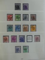 Alliierte Besetzung SBZ und Bi-Zone teilbesammelt im Lindner Vordruck #MA211