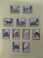 Isle of Man bis 2002 ** besammelt über 550 € KW im Safe Album #MA222