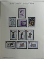 Belgien 1971-2000 besammelt über 1.200 € KW im Schaubek Album #MA223