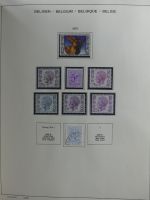 Belgien 1971-2000 besammelt über 1.200 € KW im Schaubek Album #MA223