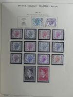 Belgien 1971-2000 besammelt über 1.200 € KW im Schaubek Album #MA223