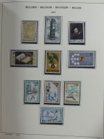 Belgien 1971-2000 besammelt über 1.200 € KW im Schaubek Album #MA223