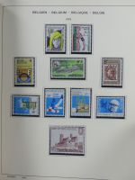 Belgien 1971-2000 besammelt über 1.200 € KW im Schaubek Album #MA223