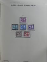 Belgien 1971-2000 besammelt über 1.200 € KW im Schaubek Album #MA223