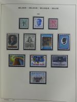 Belgien 1971-2000 besammelt über 1.200 € KW im Schaubek Album #MA223