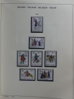 Belgien 1971-2000 besammelt über 1.200 € KW im Schaubek Album #MA223