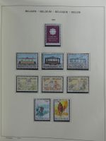 Belgien 1971-2000 besammelt über 1.200 € KW im Schaubek Album #MA223