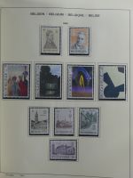 Belgien 1971-2000 besammelt über 1.200 € KW im Schaubek Album #MA223