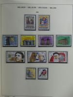 Belgien 1971-2000 besammelt über 1.200 € KW im Schaubek Album #MA223