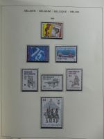 Belgien 1971-2000 besammelt über 1.200 € KW im Schaubek Album #MA223