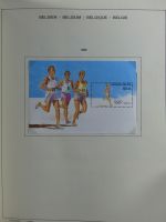 Belgien 1971-2000 besammelt über 1.200 € KW im Schaubek Album #MA223