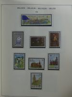 Belgien 1971-2000 besammelt über 1.200 € KW im Schaubek Album #MA223