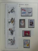Belgien 1971-2000 besammelt über 1.200 € KW im Schaubek Album #MA223