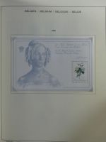 Belgien 1971-2000 besammelt über 1.200 € KW im Schaubek Album #MA223