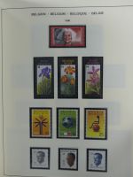 Belgien 1971-2000 besammelt über 1.200 € KW im Schaubek Album #MA223