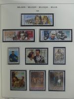 Belgien 1971-2000 besammelt über 1.200 € KW im Schaubek Album #MA223