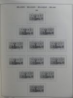 Belgien 1971-2000 besammelt über 1.200 € KW im Schaubek Album #MA223