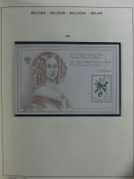 Belgien 1971-2000 besammelt über 1.200 € KW im Schaubek Album #MA223