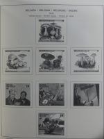 Belgien 1971-2000 besammelt über 1.200 € KW im Schaubek Album #MA223