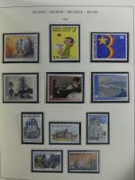 Belgien 1971-2000 besammelt über 1.200 € KW im Schaubek Album #MA223