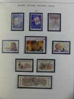 Belgien 1971-2000 besammelt über 1.200 € KW im Schaubek Album #MA223