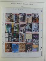 Belgien 1971-2000 besammelt über 1.200 € KW im Schaubek Album #MA223