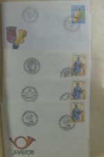 Luxemburg Sammlung FDCs in 6 Mappen #MA224