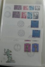 Luxemburg Sammlung FDCs in 6 Mappen #MA224