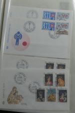 Luxemburg Sammlung FDCs in 6 Mappen #MA224