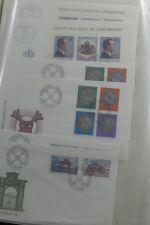 Luxemburg Sammlung FDCs in 6 Mappen #MA224