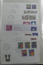 Luxemburg Sammlung FDCs in 6 Mappen #MA224